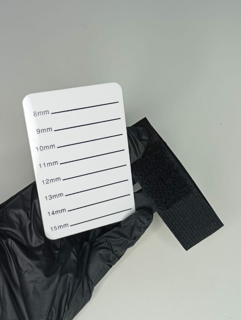 Placa de cílios de mão com velcro - Imagem 2