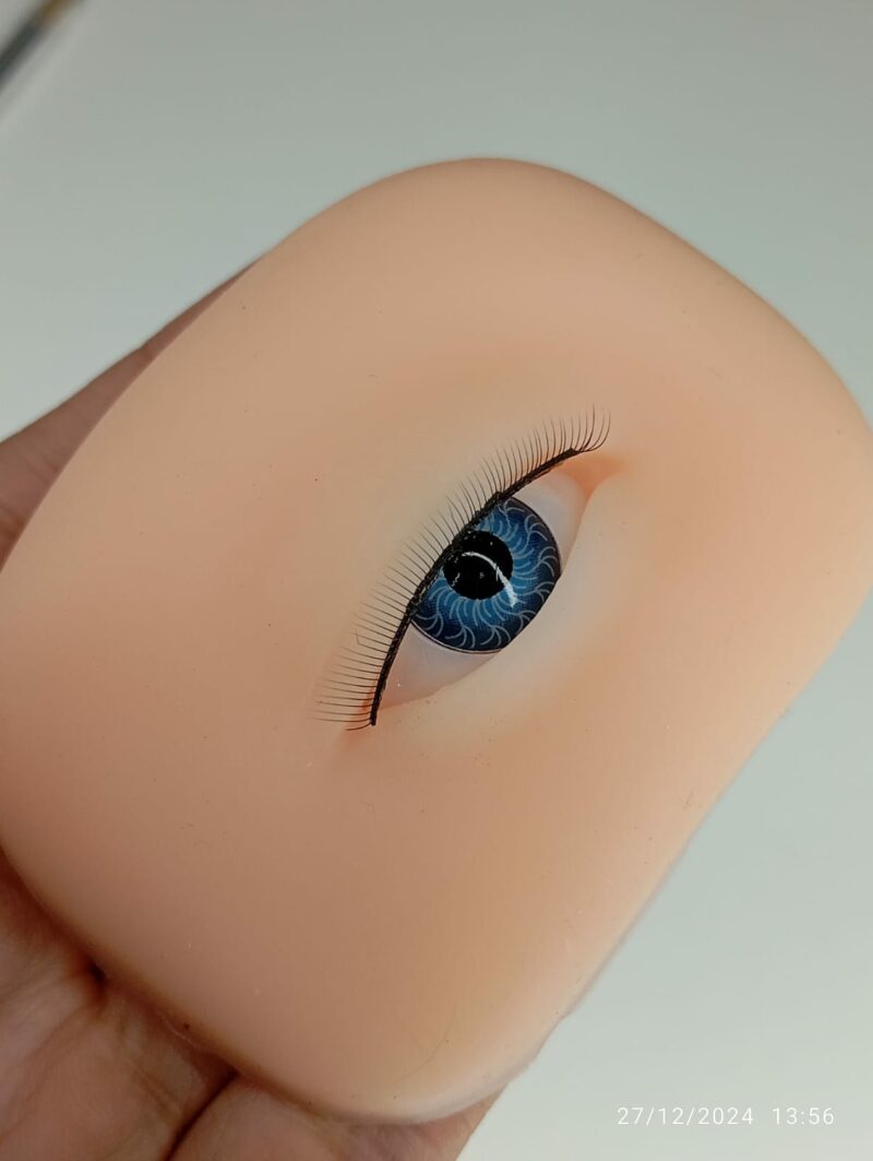 Olho de silicone para treino