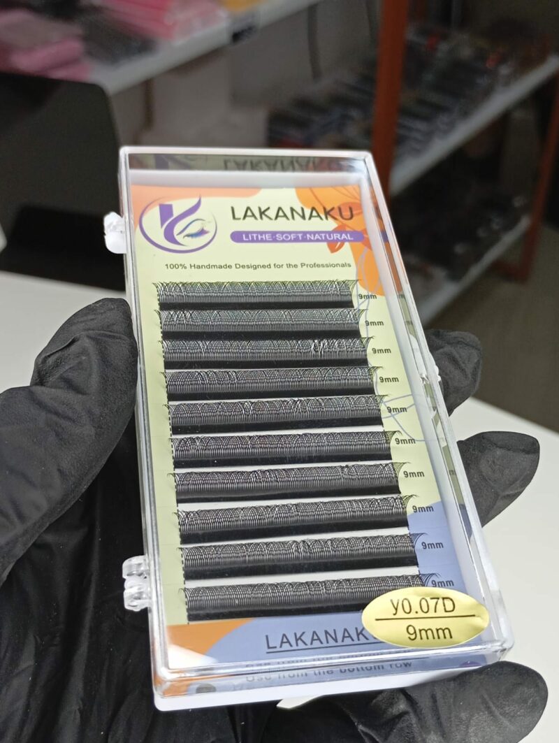 Cílios Volume brasileiro YY Lakanaku 0.07 D - Imagem 2